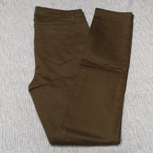 NEW Olive/Khaki Coloured Stretch Jeans